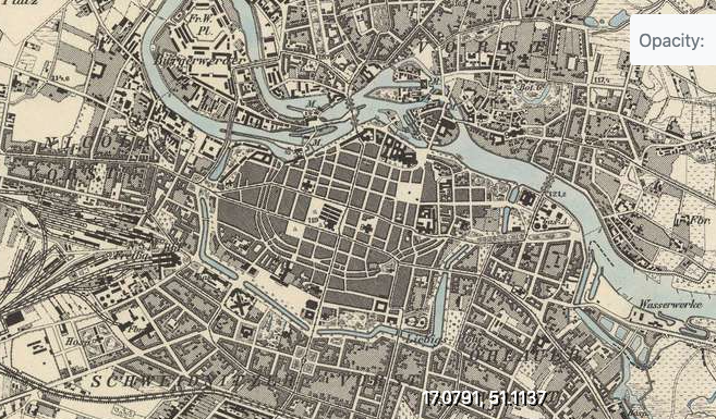 Powstała mapa XIX-wiecznego Wrocławia w wersji online.