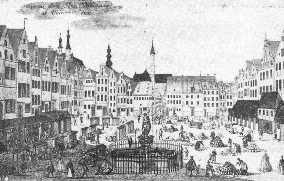 Plac Nowy Targ 1710-1735 r.
