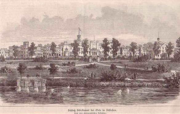 Pałac Sybilli - lata 1850-1890