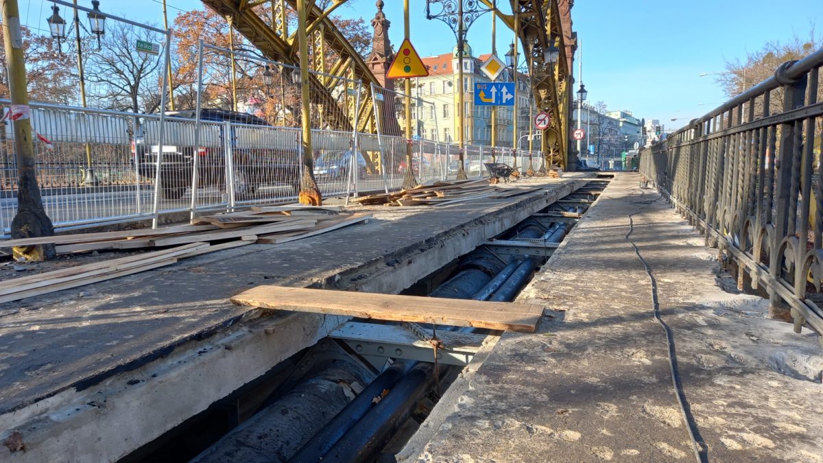 Rozpoczął się kolejny etap remontu mostu Zwierzynieckiego.