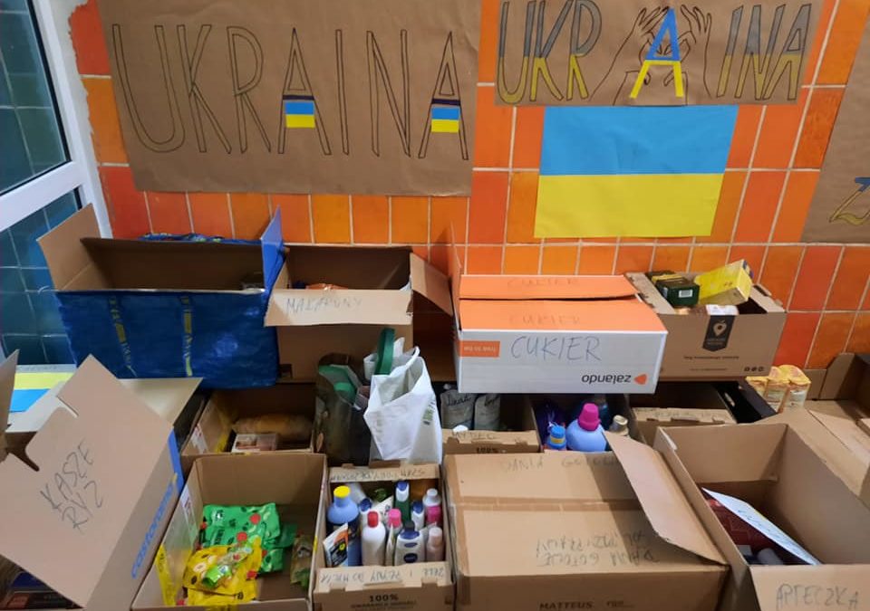 Dary dla Ukrainy – rozpoczęła się zbiórka we wrocławskich szkołach i przedszkolach.