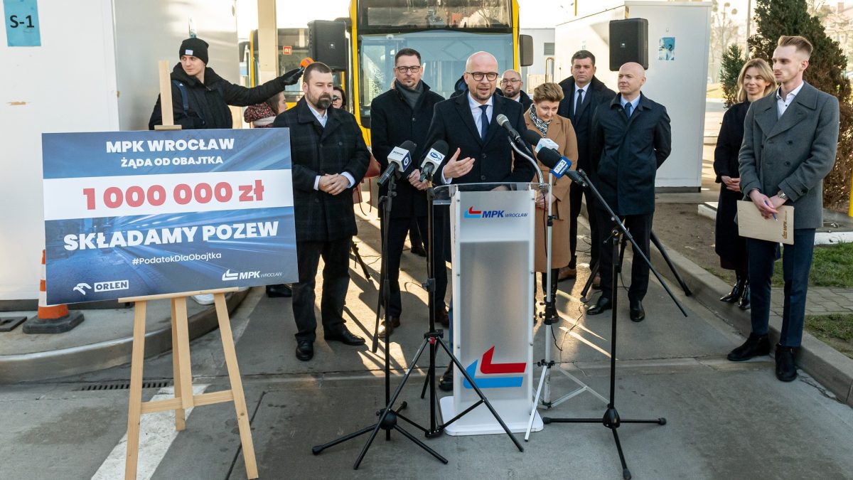 Wrocławskie MPK złożyło pozew w sprawie praktyk prowadzonych przez PKN Orlen.