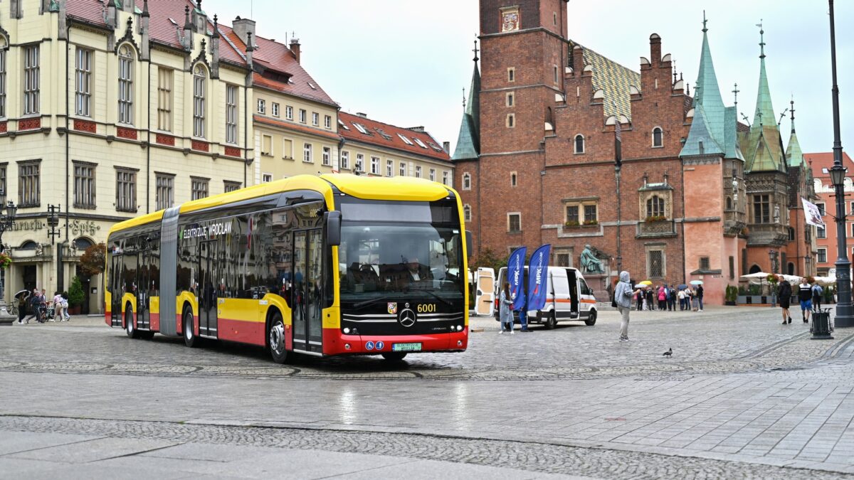 Pierwszy elektryczny autobus dołączył do floty wrocławskiego MPK.