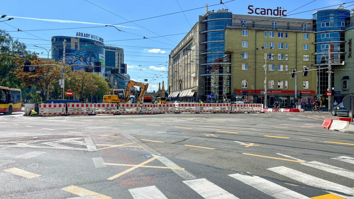 MPK zapowiada koniec remontu na skrzyżowaniu w centrum miasta.