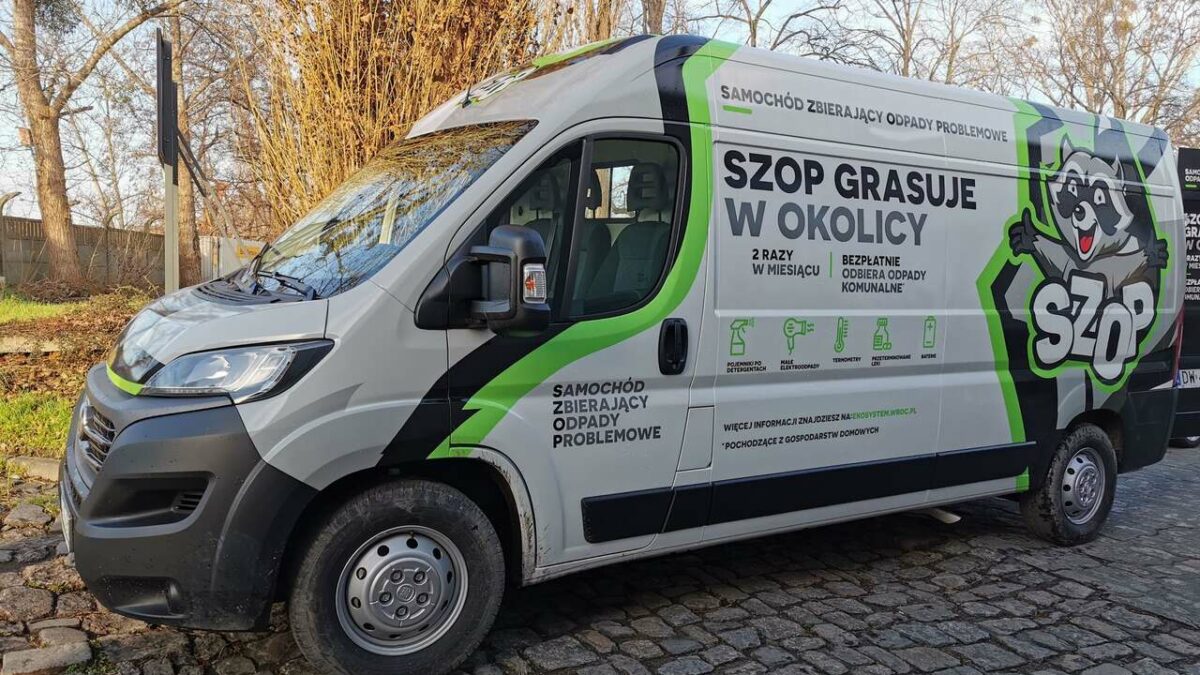 SZOP-y wracają na ulice Wrocławia. Od 2021 roku zebrały już niemal 197 ton odpadów.