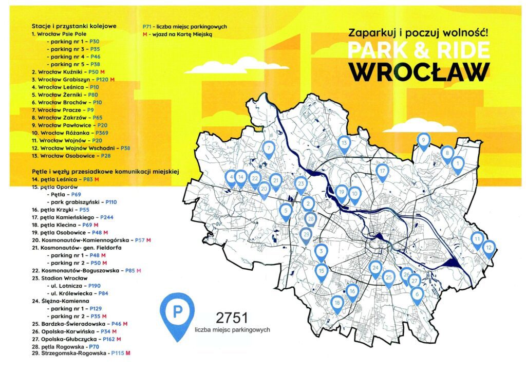park & ride wroclaw