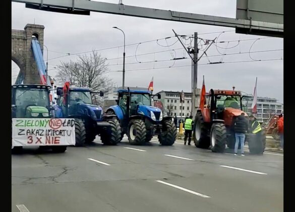 protesty rolnikow blokady